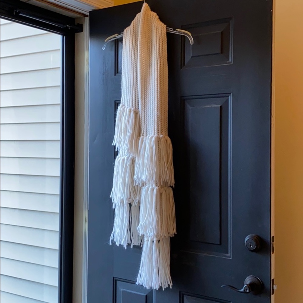 Forever 21 Tassel Trim Oblong Scarf